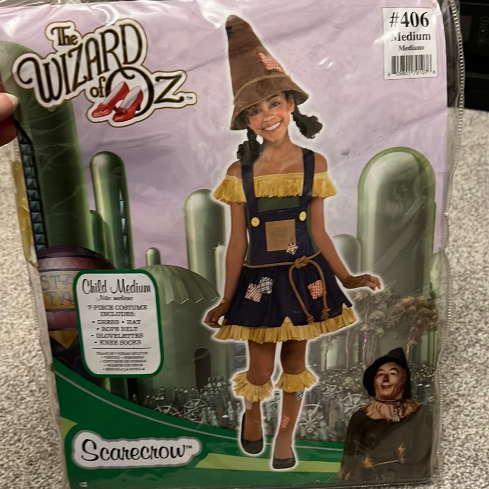 Halloween costume Wizard of Oz scarecrow